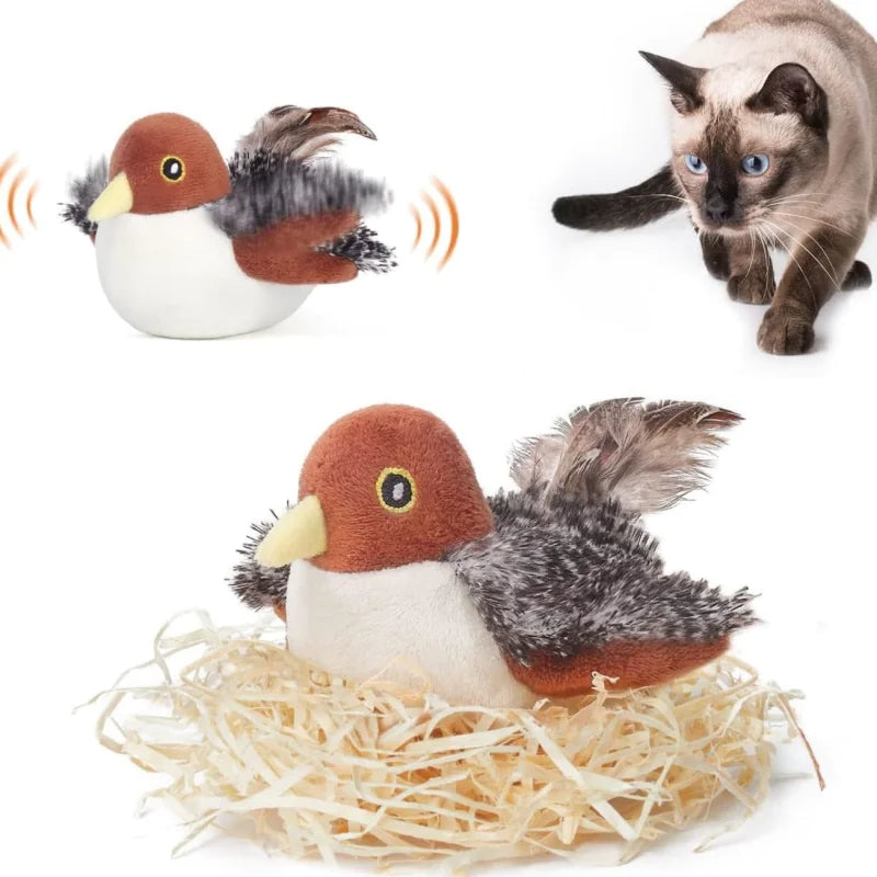 Chaser Interactive Cat Toy with Animal Sounds